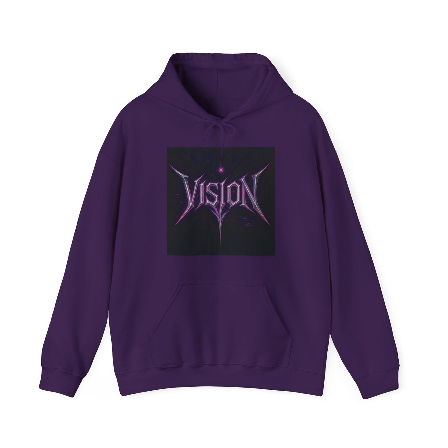 Vision Collection Hooded Sweatshirt, Pullover, Cozy Hoodie, Graphic Apparel, Streetwear Fashion, Perfect for Gifts