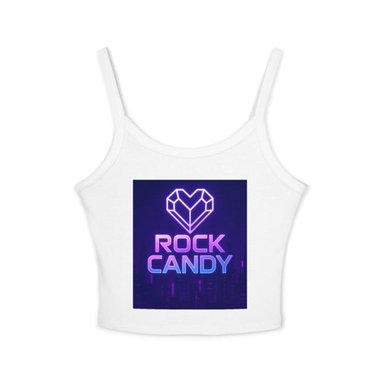 Neon Love Rock Candy Brand Tank Top, Summer Top, Festival Wear, Graphic Tee, Casual Chic, Beach Outfit, Gift for Her