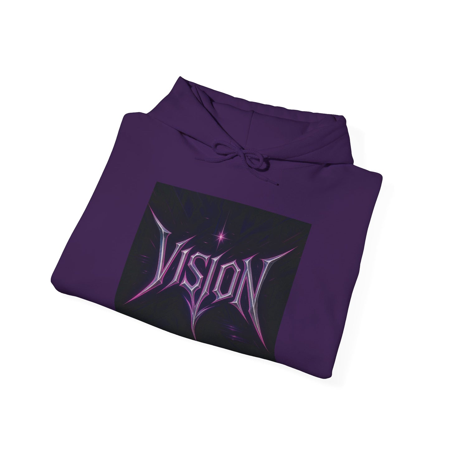 Vision Collection Hooded Sweatshirt, Pullover, Cozy Hoodie, Graphic Apparel, Streetwear Fashion, Perfect for Gifts