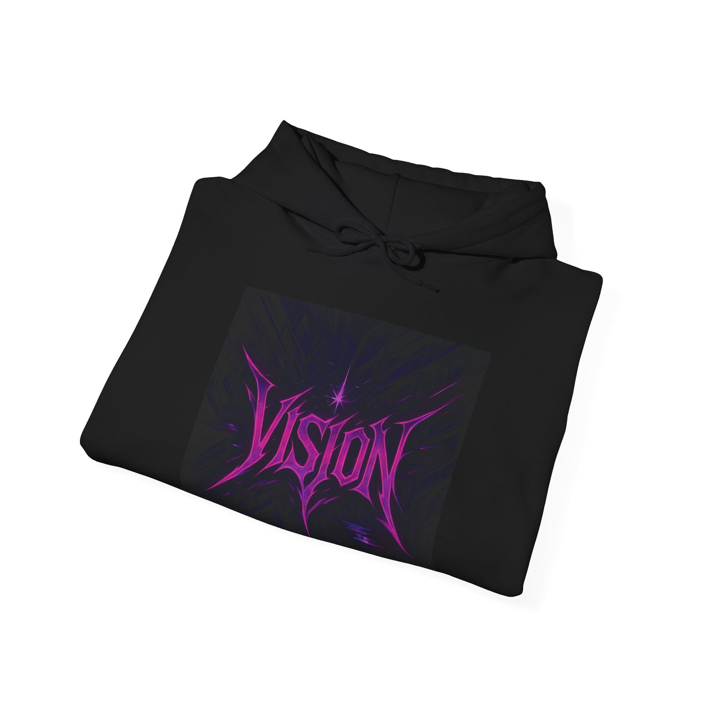 Vision Collection Graphic Hoodie, Cozy Sweatshirt, Streetwear, Casual Everyday Wear, Ideal for Concerts