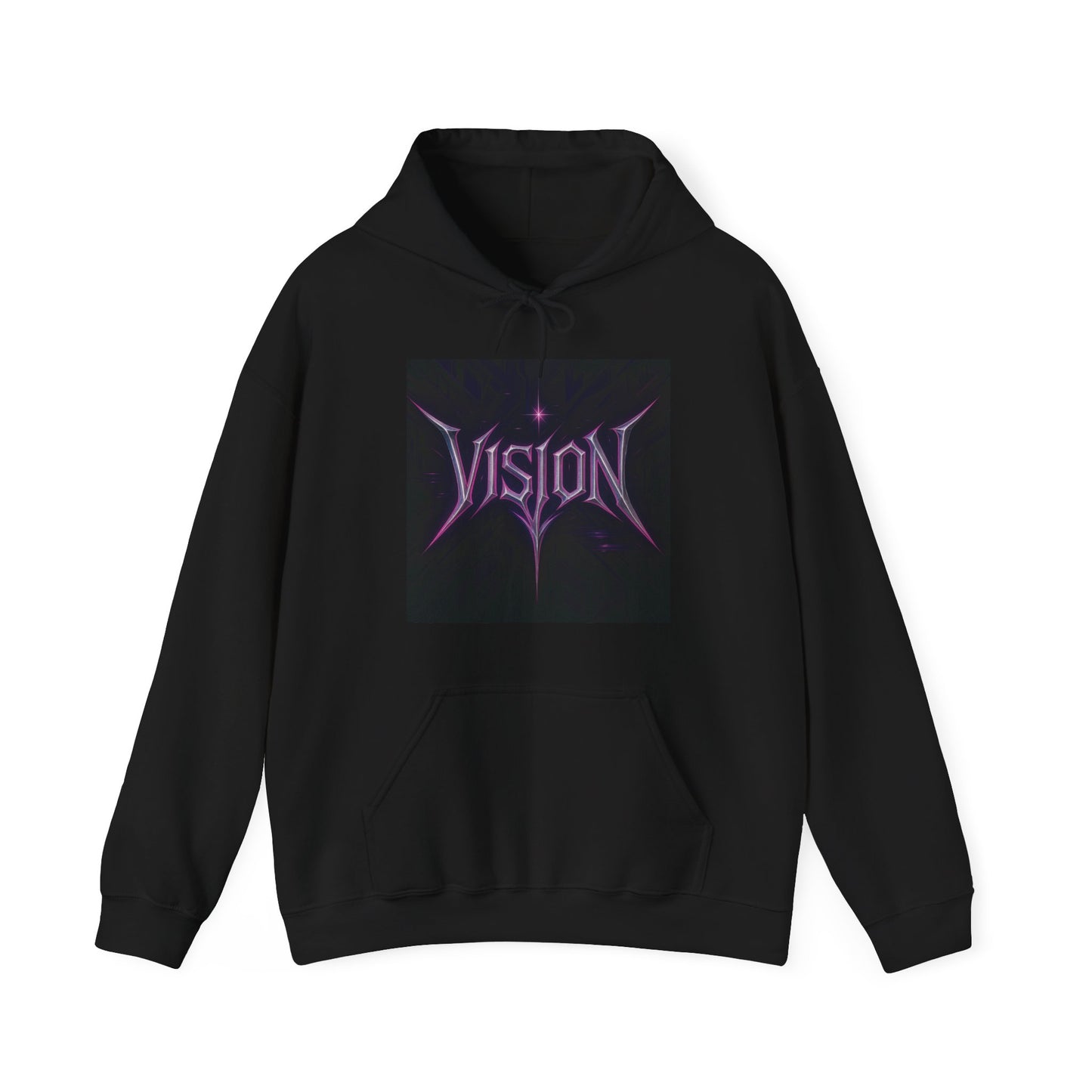 Vision Collection Hooded Sweatshirt, Pullover, Cozy Hoodie, Graphic Apparel, Streetwear Fashion, Perfect for Gifts