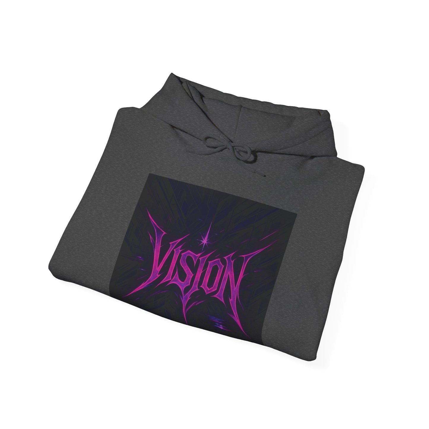 Vision Collection Graphic Hoodie, Cozy Sweatshirt, Streetwear, Casual Everyday Wear, Ideal for Concerts