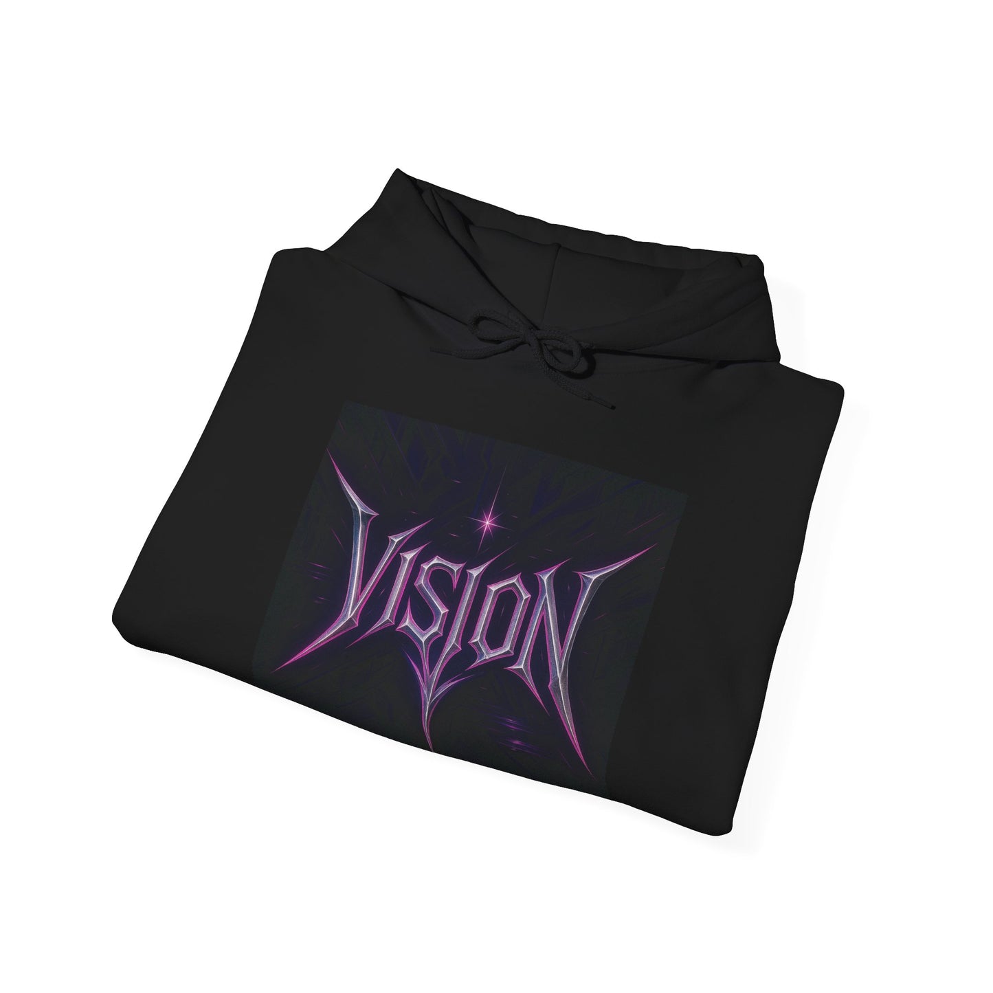 Vision Collection Hooded Sweatshirt, Pullover, Cozy Hoodie, Graphic Apparel, Streetwear Fashion, Perfect for Gifts