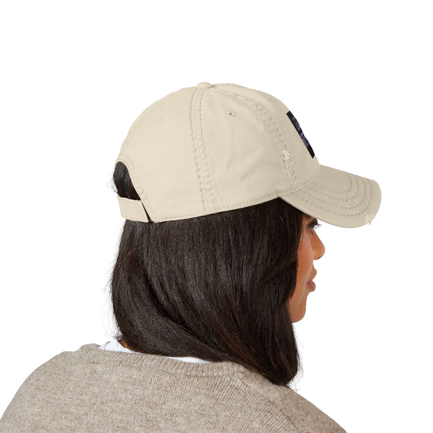 Distressed Liquid Nitrogen Collection Hat with Liquid Nitrogen Embroidery | Casual Cap, Unique Gift Idea, Streetwear, Outdoor Events