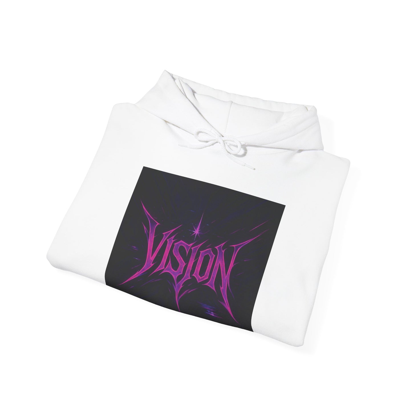 Vision Collection Graphic Hoodie, Cozy Sweatshirt, Streetwear, Casual Everyday Wear, Ideal for Concerts