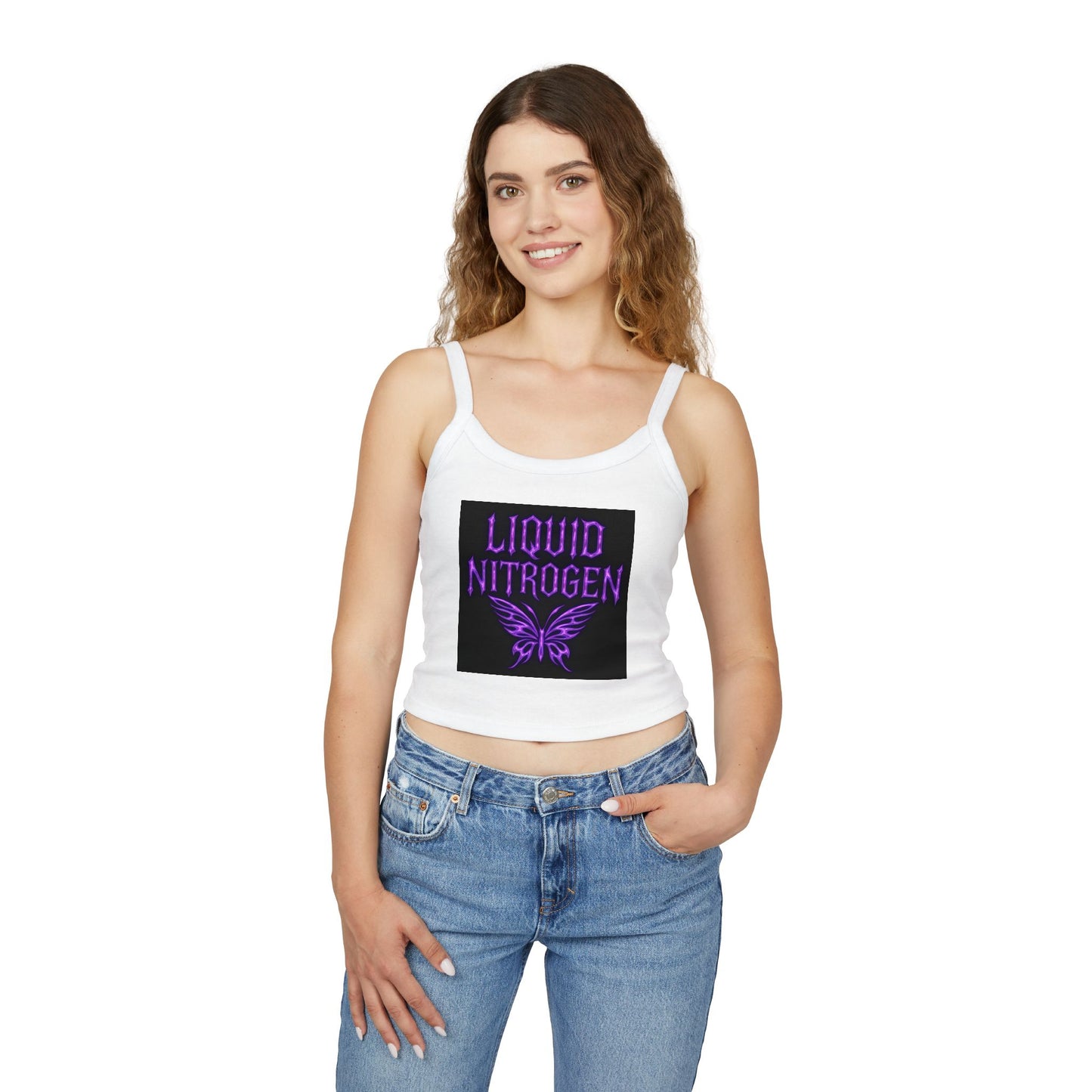 Liquid Nitrogen Collection Butterfly Tank Top, Summer Fashion, Festival Wear, Casual Outdoor Top, Streetwear, Graphic Summer Tank