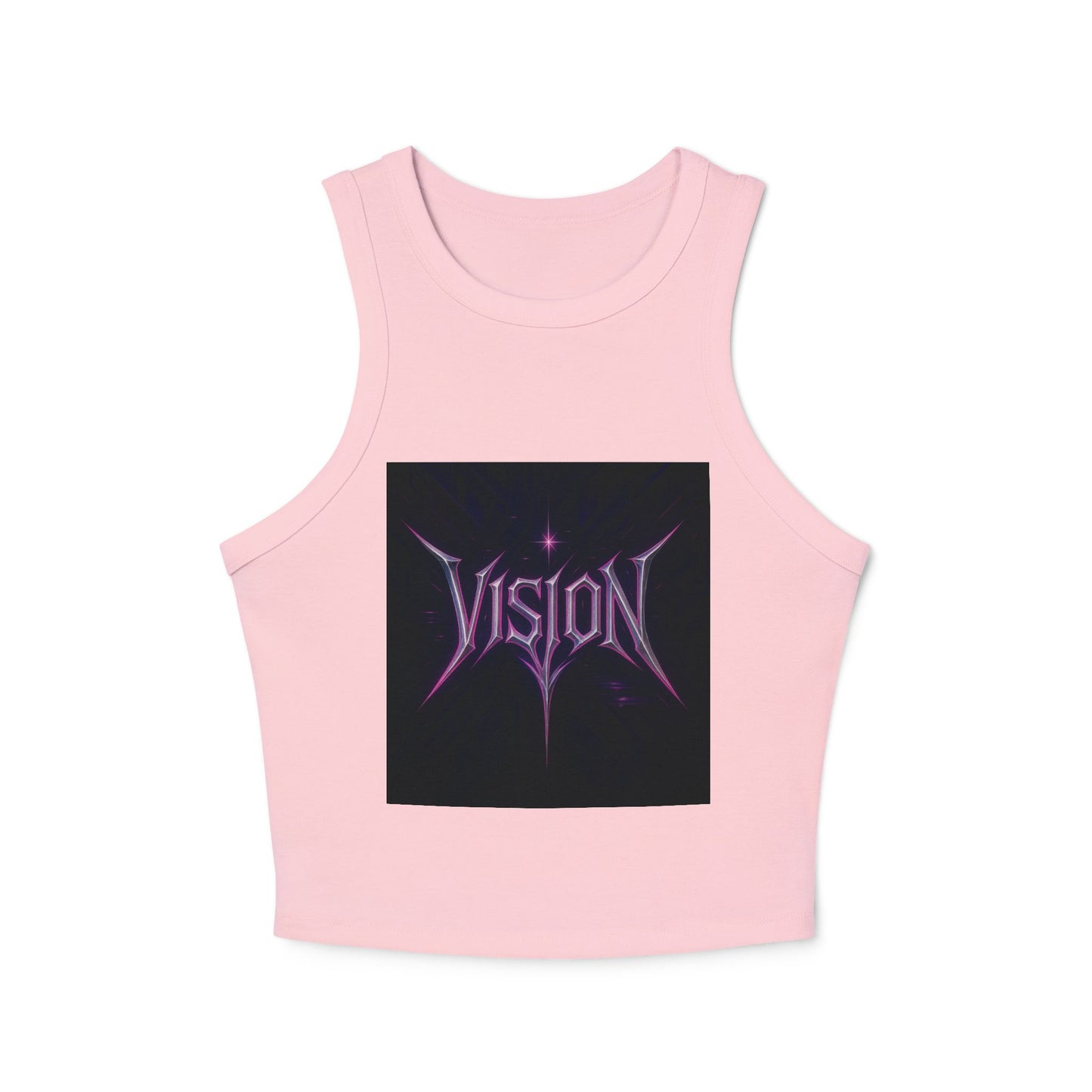Vision Collection Graphic Crop Tank Top | Summer Vibes, Streetwear Style, Festival Outfit, Gift for Her, Workout Top, Casual Fashion