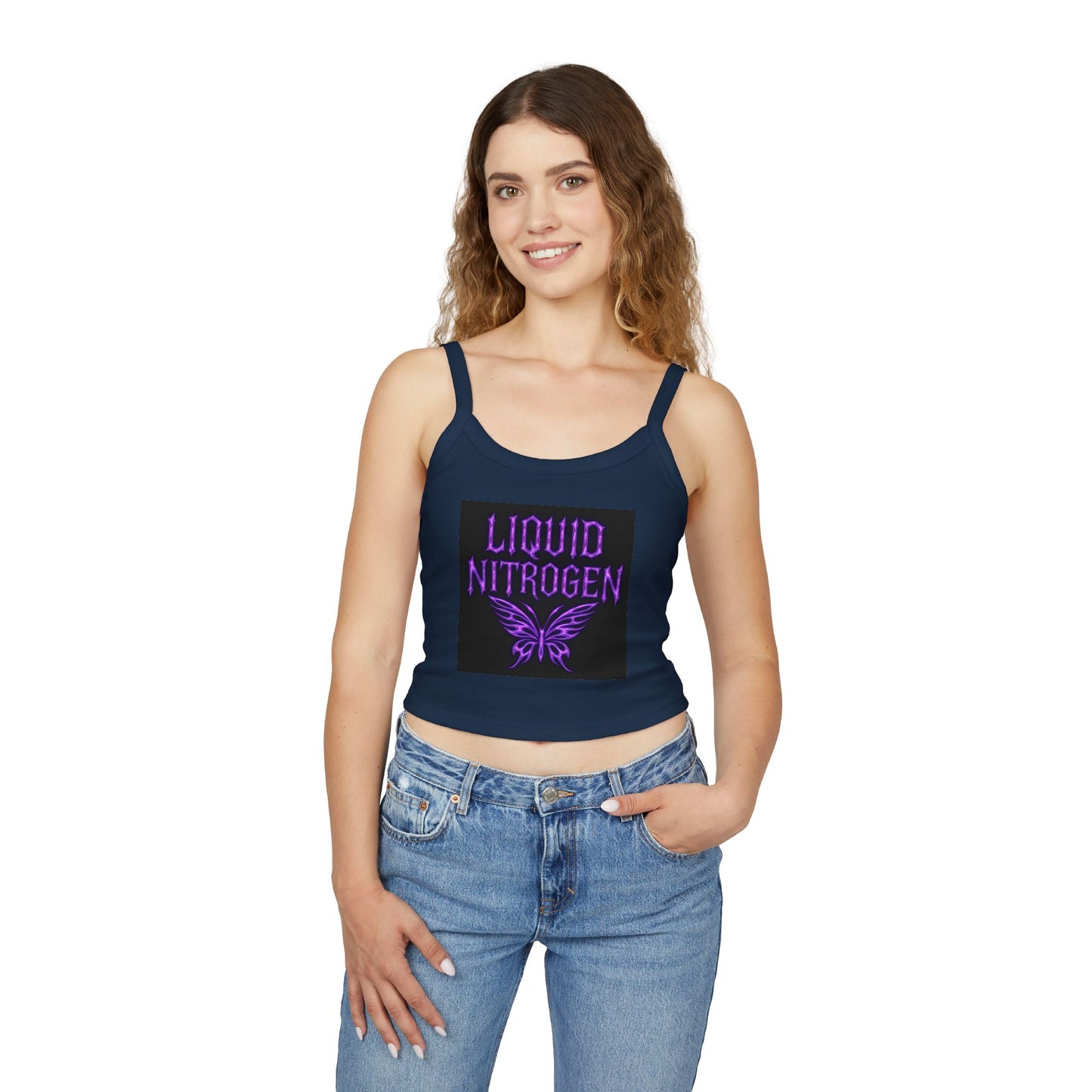 Liquid Nitrogen Collection Butterfly Tank Top, Summer Fashion, Festival Wear, Casual Outdoor Top, Streetwear, Graphic Summer Tank