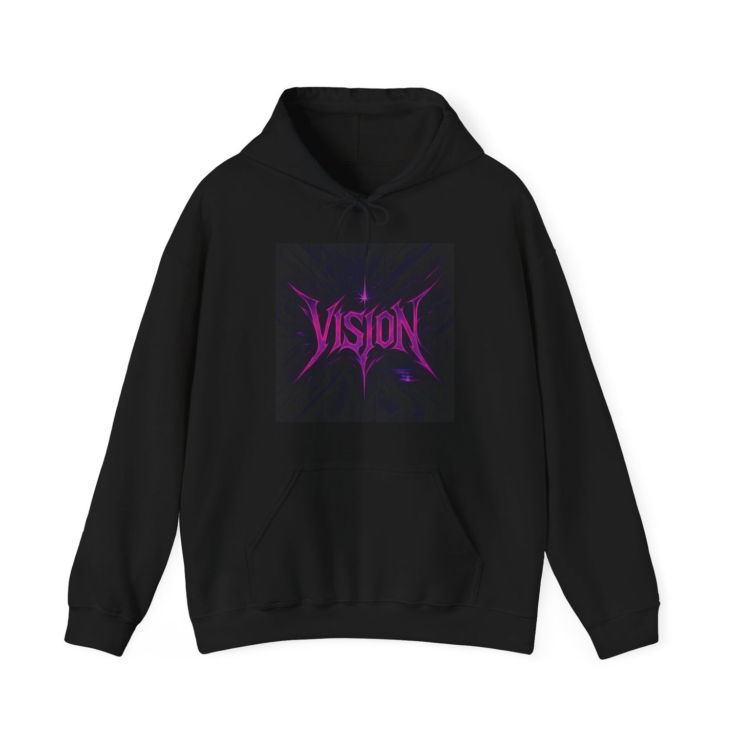 Vision Collection Graphic Hoodie, Cozy Sweatshirt, Streetwear, Casual Everyday Wear, Ideal for Concerts
