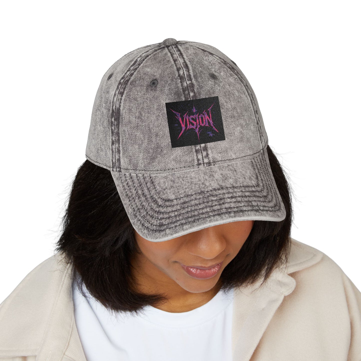 Vision Collection Cap - Custom Embroidered Baseball Hat, Stylish Dance hat, Casual Wear, Streetwear, Music Festival Accessory