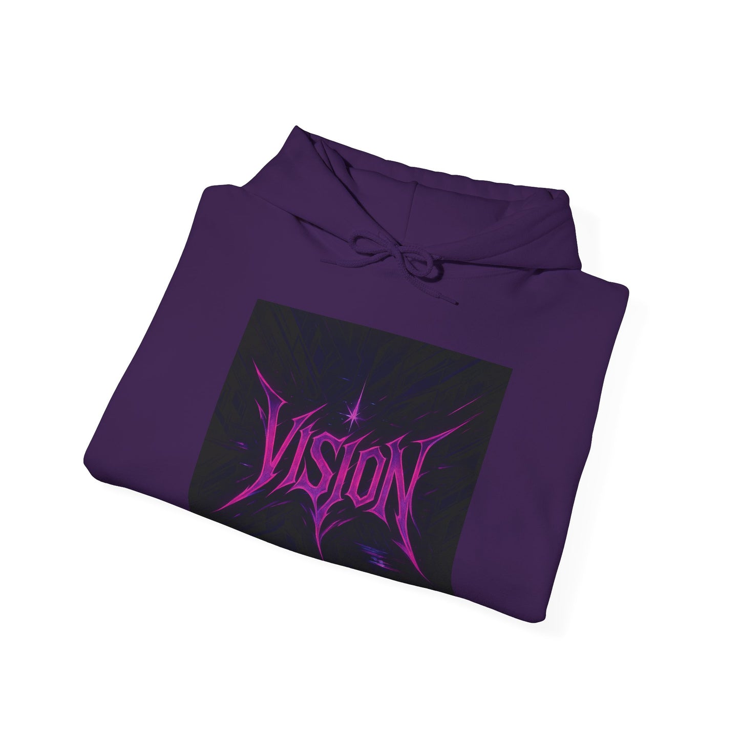 Vision Collection Graphic Hoodie, Cozy Sweatshirt, Streetwear, Casual Everyday Wear, Ideal for Concerts