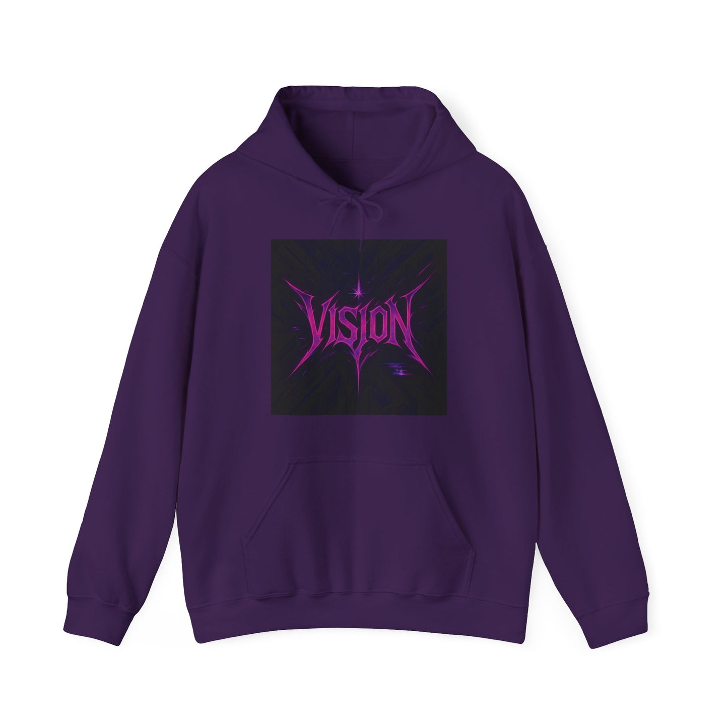 Vision Collection Graphic Hoodie, Cozy Sweatshirt, Streetwear, Casual Everyday Wear, Ideal for Concerts