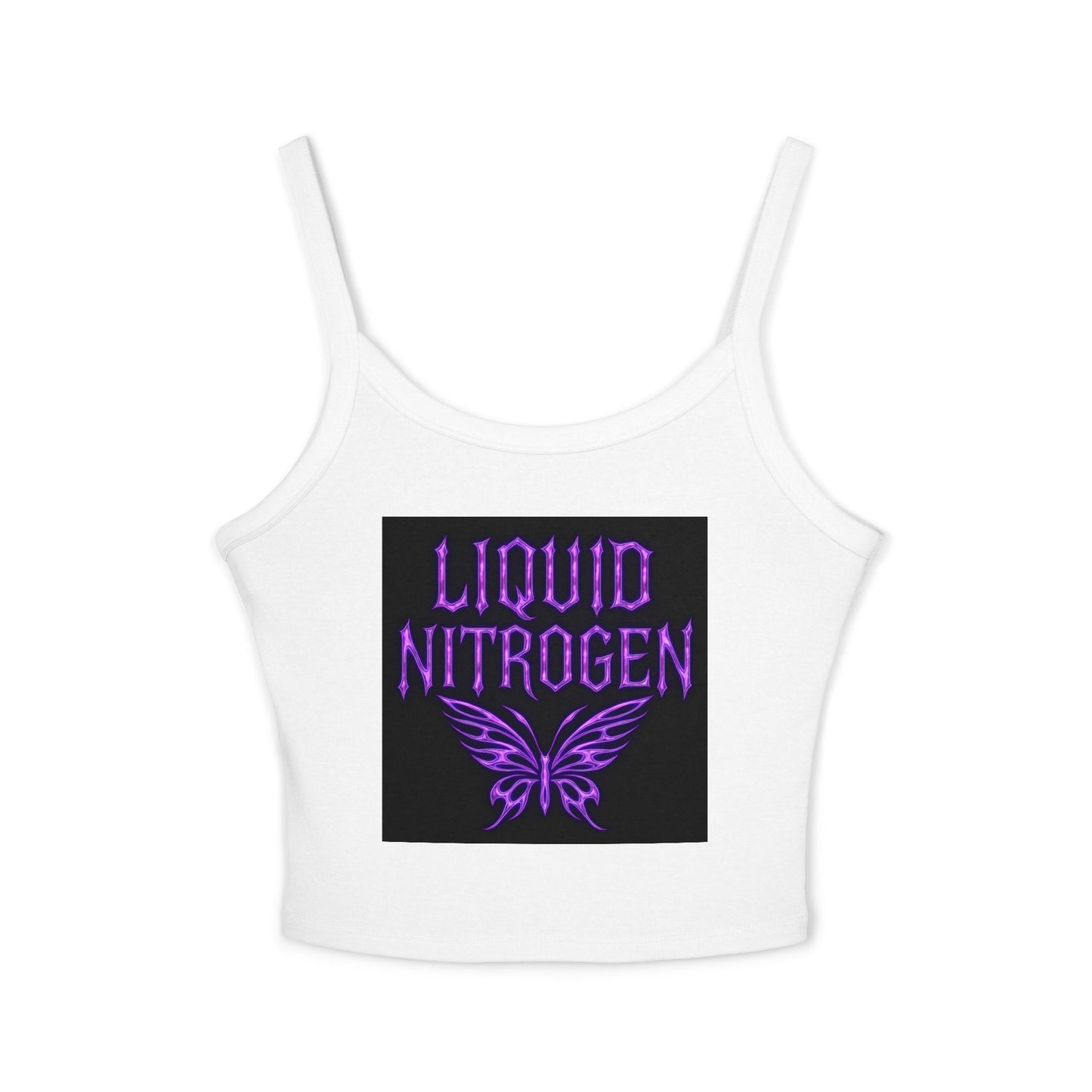 Liquid Nitrogen Collection Butterfly Tank Top, Summer Fashion, Festival Wear, Casual Outdoor Top, Streetwear, Graphic Summer Tank