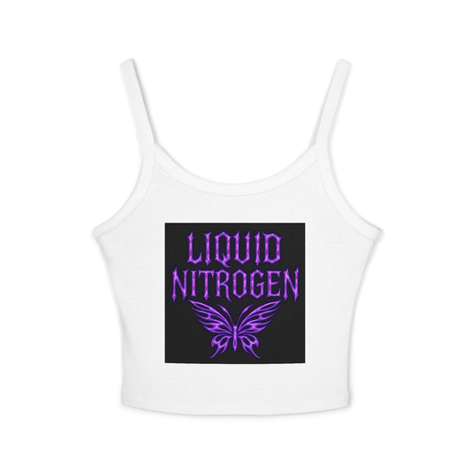 Liquid Nitrogen Collection Butterfly Tank Top, Summer Fashion, Festival Wear, Casual Outdoor Top, Streetwear, Graphic Summer Tank
