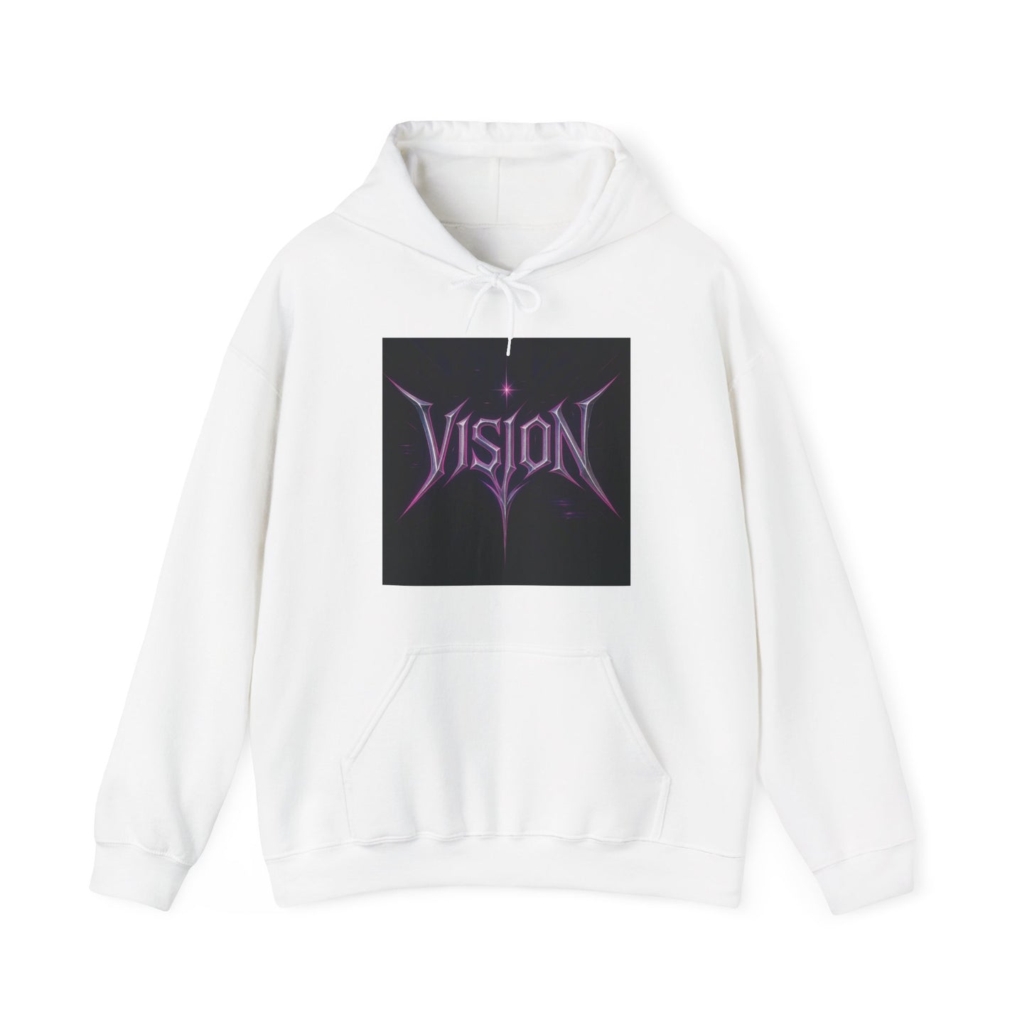 Vision Collection Hooded Sweatshirt, Pullover, Cozy Hoodie, Graphic Apparel, Streetwear Fashion, Perfect for Gifts